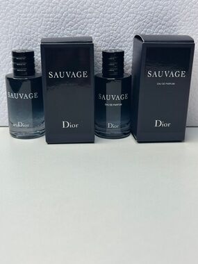 Dior Sauvage EDT & EDP mini Dabber set - 10ml each both new with box AUTHENTIC!